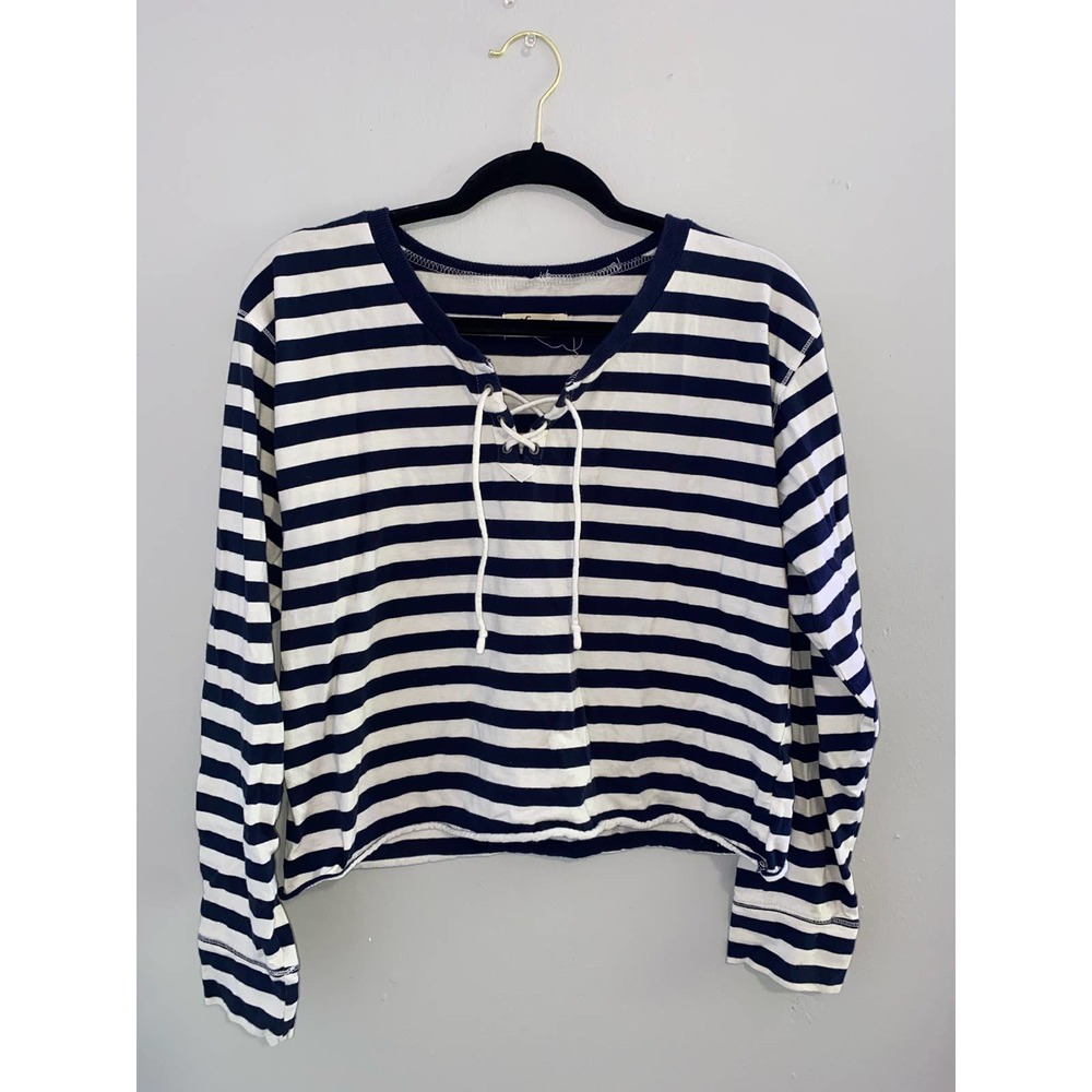Hollister Striped Crop Top